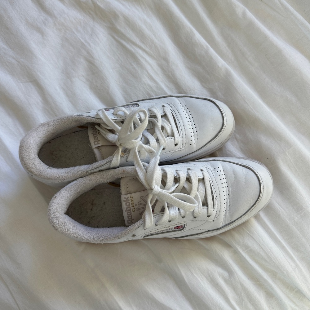 White leather Reebok classics - Picture 6 of 7